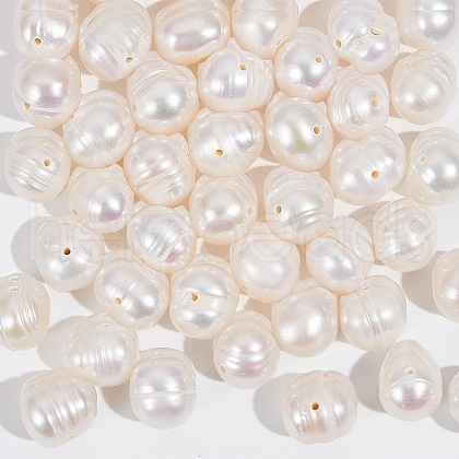  1 Strand Natural Cultured Freshwater Pearl Beads Strands PEAR-NB0002-48-1