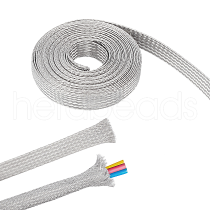 Unicraftale 4M Flat 304 Stainless Steel Braided Sleeving FIND-UN0016-16A-1