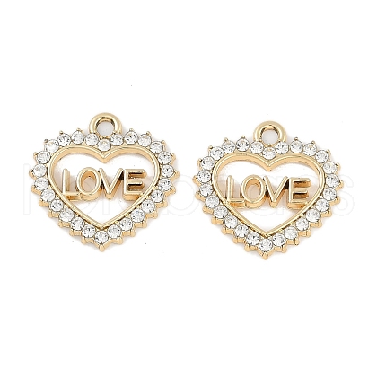UV Plating Alloy Pendants FIND-M018-26G-02-1