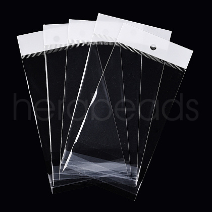 White Header OPP Cellophane Bags OPC-YWC0001-01-1