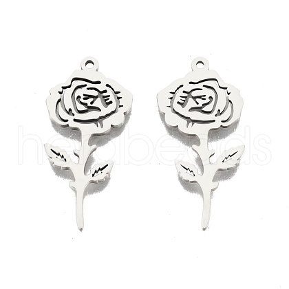 Non-Tarnish 201 Stainless Steel Pendants STAS-N098-110P-1