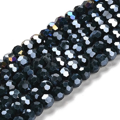 Opaque Glass Beads Stands EGLA-A035-P6mm-B23-1