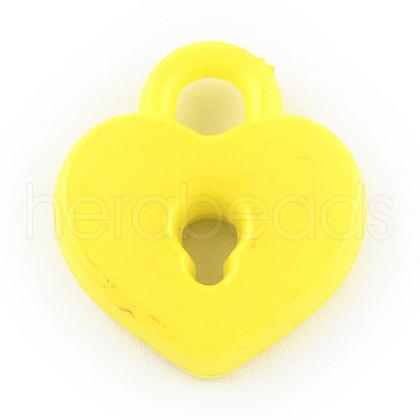Opaque Acrylic Pendants SACR-Q159-C17-1