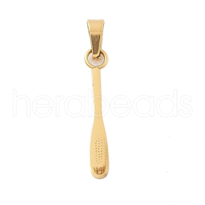 304 Stainless Steel Pendants STAS-F313-18G-1