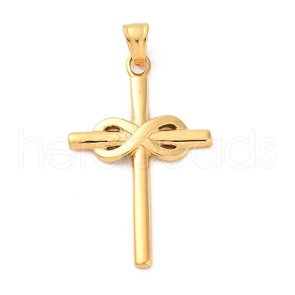 304 Stainless Steel Pendants STAS-L286-06G-1