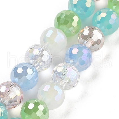 Electroplate Glass Bead Strands X-GLAA-Z006-01B-1