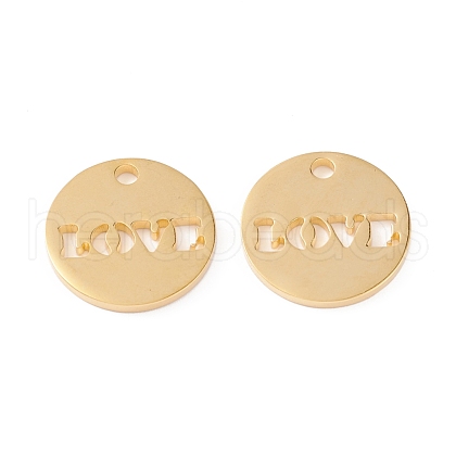 201 Stainless Steel Pendants STAS-F231-031G-1