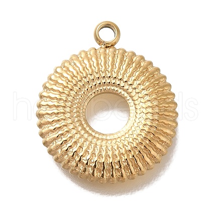 Ion Plating(IP) 304 Stainless Steel Pendants STAS-P371-017G-01-1