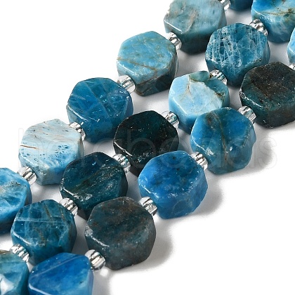 Natural Apatite Beads Strands G-P534-A02-02-1