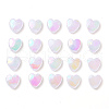 100Pcs Eco-Friendly Transparent Acrylic Beads TACR-YW0001-07H-2