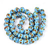 Handmade Lampwork Beads Strands LAMP-N028-05E-2