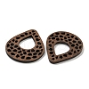 Walnut Wooden Pendants FIND-B042-21G-2