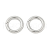 925 Sterling Silver Spring Gate Rings STER-S012-09P-1