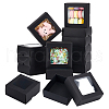 Square Kraft Paper Storage Gift Boxes CON-WH0095-100C-02-1