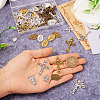 Tibetan Style Pendants and Tibetan Style Alloy Chandelier Components Links TIBEP-TA0002-28-15