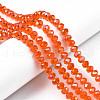 Electroplate Glass Beads Strands EGLA-A034-T2mm-B22-1