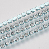 Electrophoresis Iron Rhinestone Strass Chains CHC-Q009-SS6.5-A01-1-1