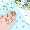Beebeecraft 20Pcs 201 Stainless Steel Pendants STAS-BBC0005-60-3