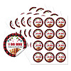 5 Sheets Round Dot PVC Waterproof Decorative Sticker Labels DIY-WH0481-19-1
