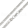 Non-Tarnish 201 Stainless Steel Figaro Chain Necklaces NJEW-I127-06B-P-1