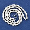 Electroplated Synthetic Non-Magnetic Hematite Beads Strands G-U003-12A-2