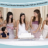12Pcs 12 Style Glass Pearl Beaded Wedding Cake Pulls for Bridesmaids BJEW-AB00016-7
