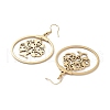 304 Stainless Steel Dangle Earrings EJEW-P271-04G-2