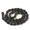 Natural Golden Sheen Obsidian Beads Strands G-Z006-A40-3
