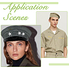 SUPERFINDINGS 20Pcs 2 Colors Alloy Star Brooches JEWB-FH0001-42-6