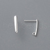 304 Stainless Steel Stud Earring Findings STAS-H436-22S-1