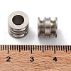 Non-Tarnish 303 Stainless Steel European Beads STAS-Q302-17A-P-2