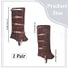 Imitation Leather Boot Cover AJEW-WH20005-21A-2