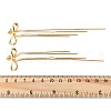 304 Stainless Steel Tassel Stud Earrings EJEW-F353-04G-5