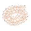 Glass Pearl Beads Strands HY-G002-01E-03-3