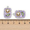 Alloy Enamel Pendants PALLOY-P311-01C-P-3