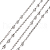 Tarnish Resistant 304 Stainless Steel Decorative Rolo Chains CHS-E001-03P-1