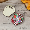 Cute Easter Vegetable Carrot Basket Wooden Dangle Earrings IH8220-3-2