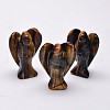 Angel Nautral Tiger Eye Home Display Decorations DJEW-L009A-09-1