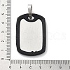 304 Stainless Steel Pendants STAS-Z098-31P-01-3