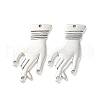 Tibetan Style Alloy Pendants TIBE-B002-03AS-1