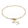 304 Stianless Steel Satellite Chain Bracelet Making STAS-CJ0001-132G-5
