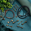 20Pcs 10 Styles Alloy Cord Ends FIND-PH01465-5