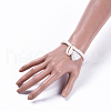 Cotton Thread Tassels Charm Bracelets BJEW-JB04385-04-6