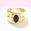 Brass Adjustable Cuff Rings RJEW-C131-06G-2