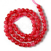 Natural Quartz Beads Strands G-R479-6mm-10-2