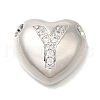 Rack Plating Brass Micro Pave Cubic Zirconia Pendants KK-I722-04P-Y-1