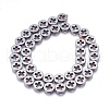 Non-magnetic Synthetic Hematite Bead Strands G-I208-09-A-1