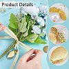 Alloy & Brass Wedding Photo Locket Pendant Decoration HJEW-WR00001-3