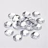 Imitation Taiwan Acrylic Rhinestone Flat Back Cabochons GACR-D002-25mm-01-1
