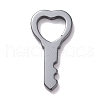 PVD Vacuum Plating Non-magnetic Synthetic Hematite Pendants G-G856-04B-2